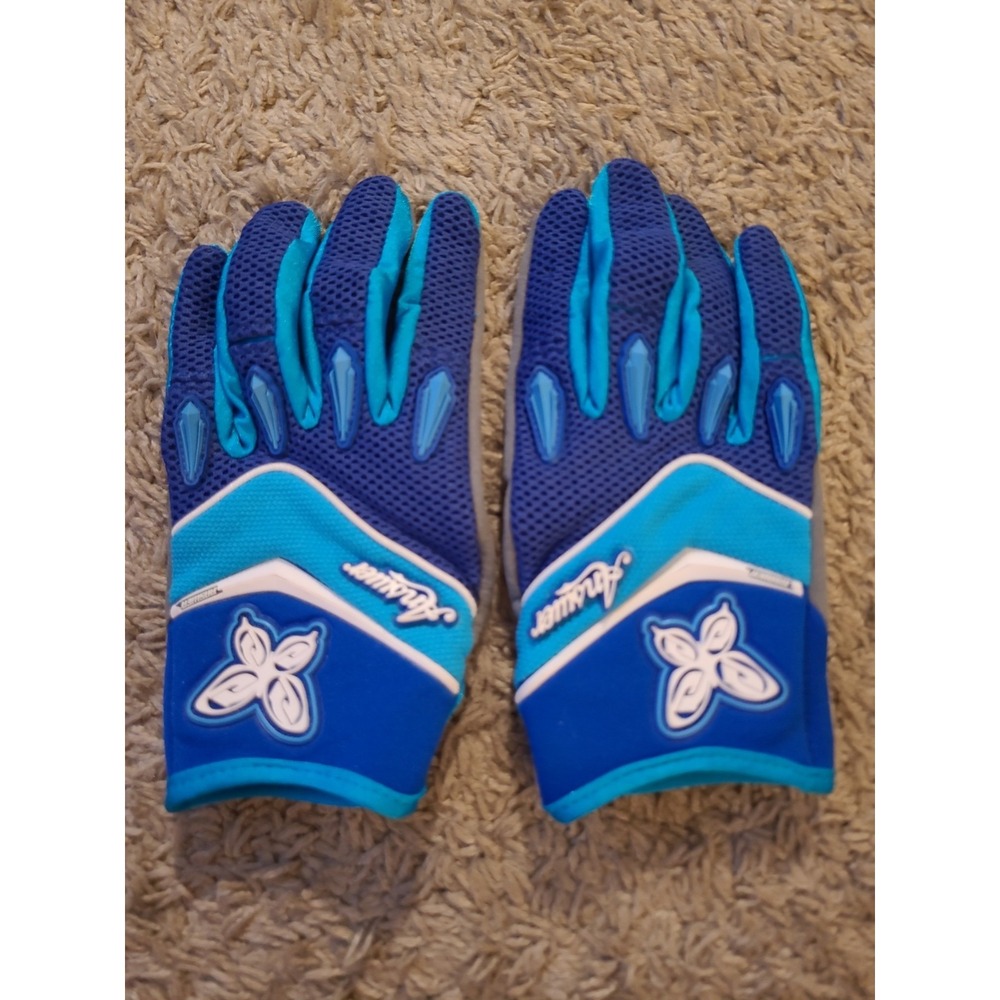 ANSWER RACING GLOVES Adult Large TUCKER ROCKY Blue Excellent Condition